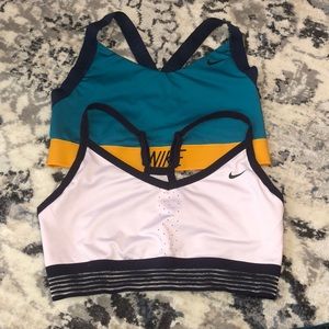 2 Nike Dri-Fit Sports Bras